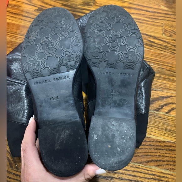 Ivanka Trump over the knee black boots. - Picture 4 of 13